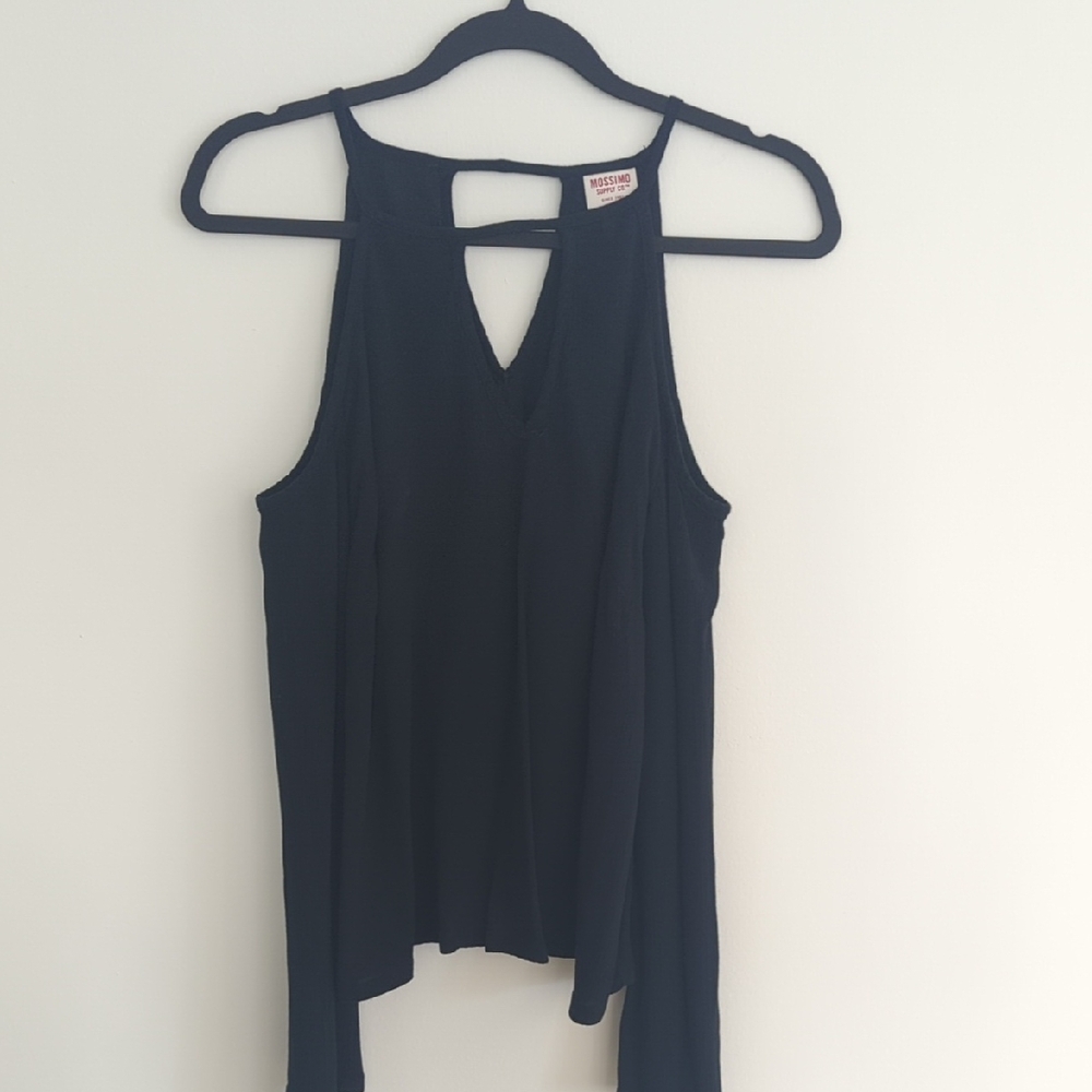 Mossimo Cold Shoulder Keyhole Top